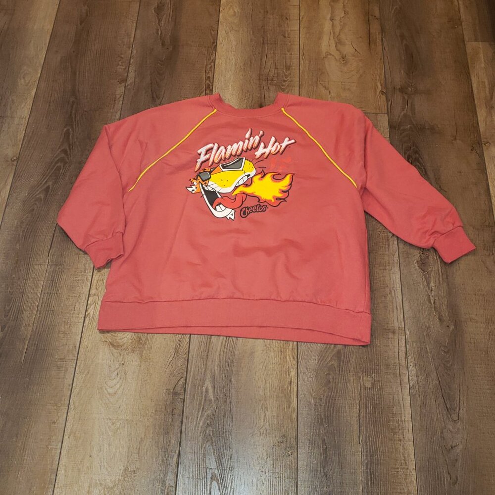 Flamin Hot Cheetos Sweatshirt, Size:  L